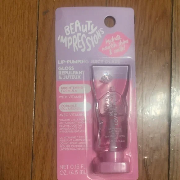 New Lip glaze & hat & eye mask bundle (3 pieces) - Picture 3 of 7